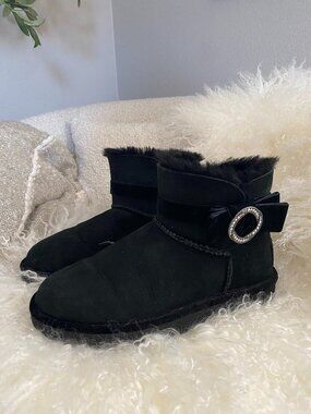 UGG | Karlie Brooch Boot in Black